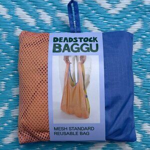 NWT BAGGU Deadstock Reuseable Mesh Bag in Citrus Mix